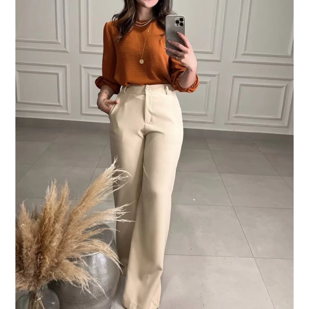 Blusa Social Duna Manga 3/4