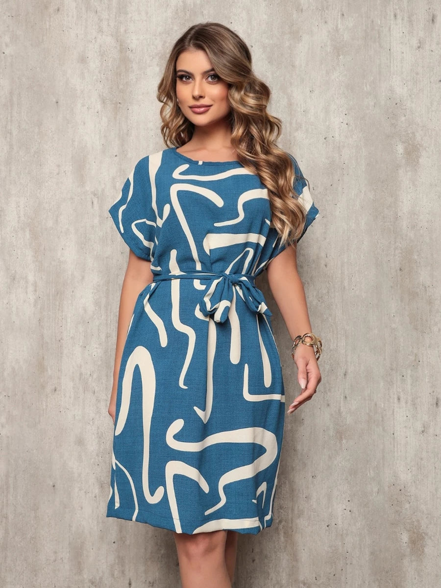 Vestido confortável verão