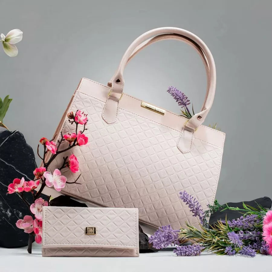 Bolsa Feminina Tote De Ombro + Carteira Feminina