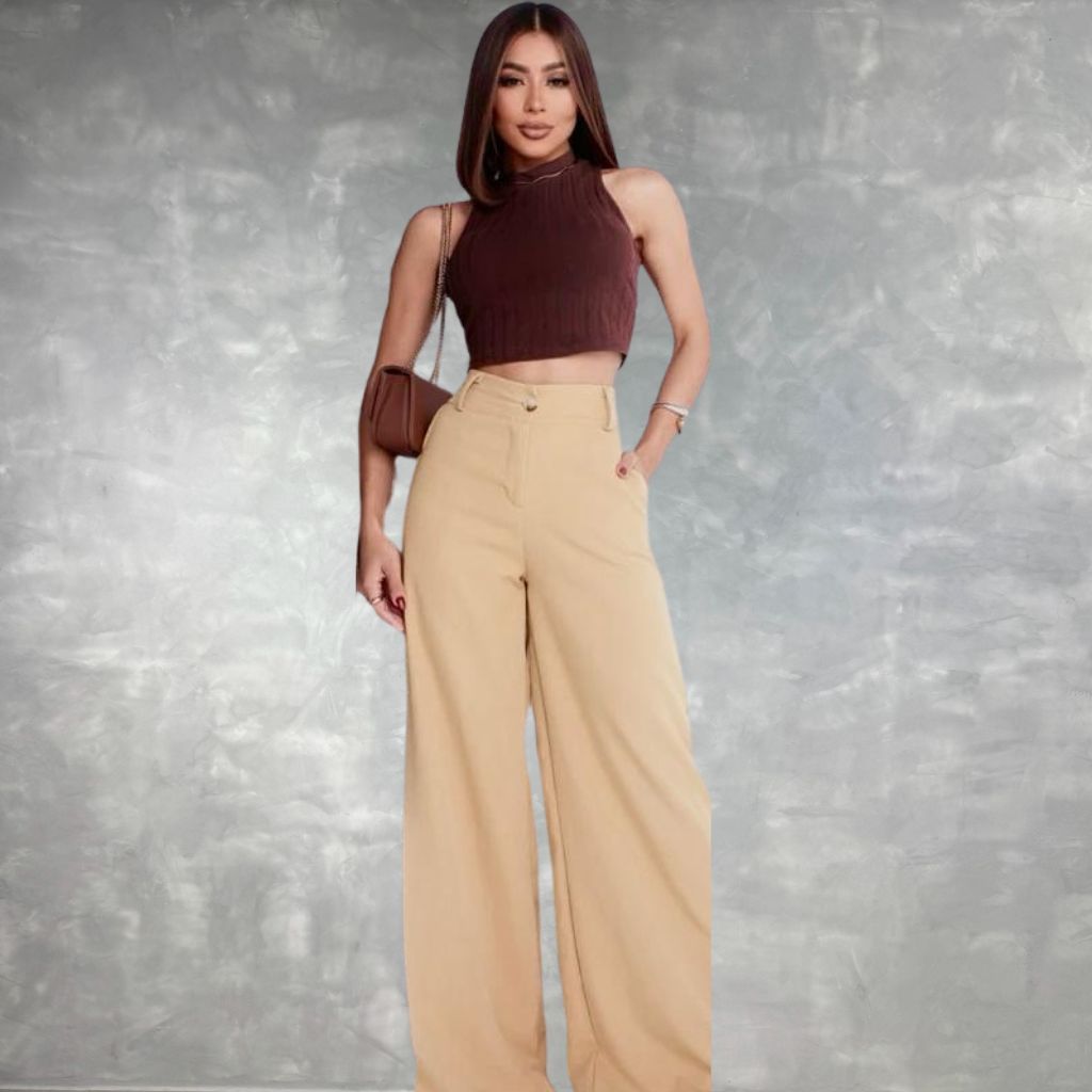 Calça Alfaiataria Wide Leg