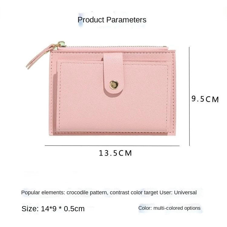 Mini Carteira De Couro PU