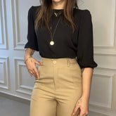 Blusa Social Duna Manga 3/4