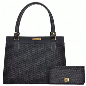 Bolsa Feminina Tote De Ombro + Carteira Feminina