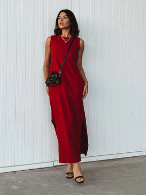 Vestido Algodão Longo Confort