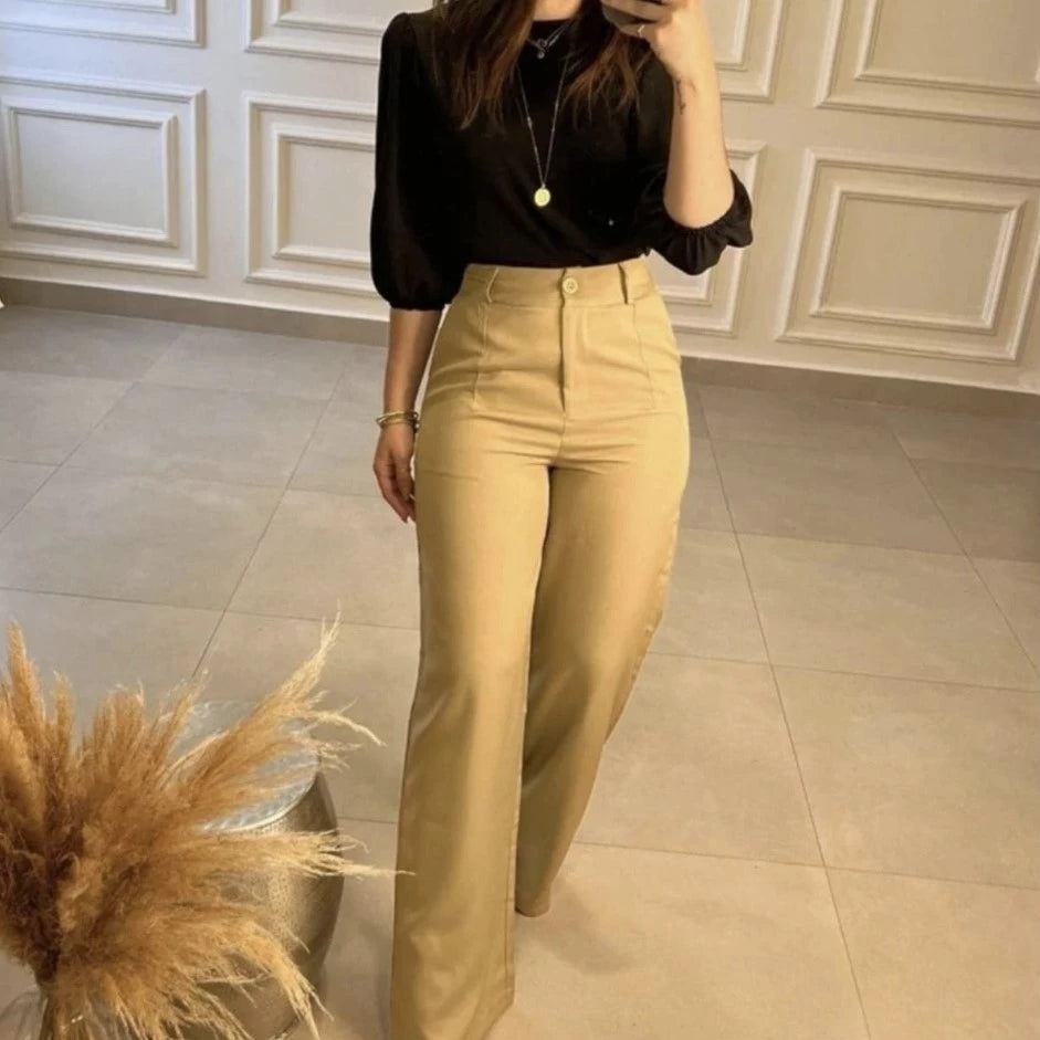 Blusa Social Duna Manga 3/4