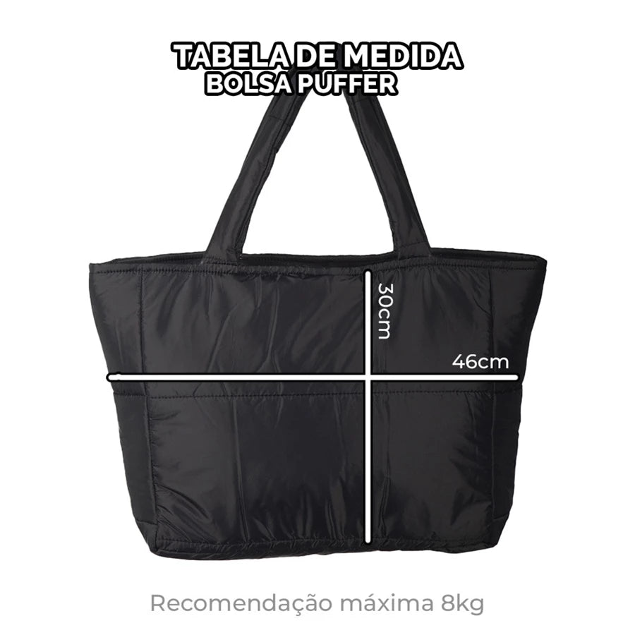 Bolsa Tote Puffer