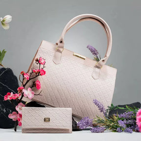 Bolsa Feminina Tote De Ombro + Carteira Feminina