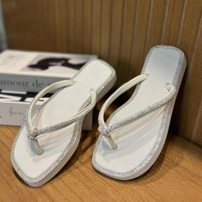 Rasteirinha Premium Glam Shine – Conforto + Brilho na Medida Certa