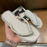 Rasteirinha Premium Glam Shine – Conforto + Brilho na Medida Certa